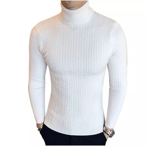 Pull over cheap col roulé homme